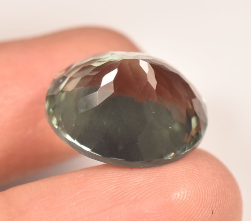 AAA Natural Flawless Green Montana Sapphire Unheated Loose Gemstone 12.95 Ct - Picture 4 of 8