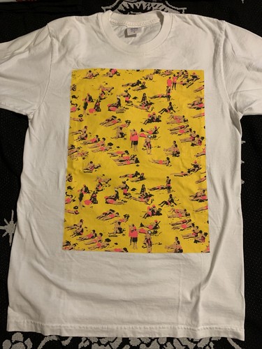 Supreme Beach Tee SS16 White Tee Size 