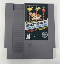 Donkey Kong Jr. NES Nintendo Entertainment System, Nice Label 5 Screw, Authentic