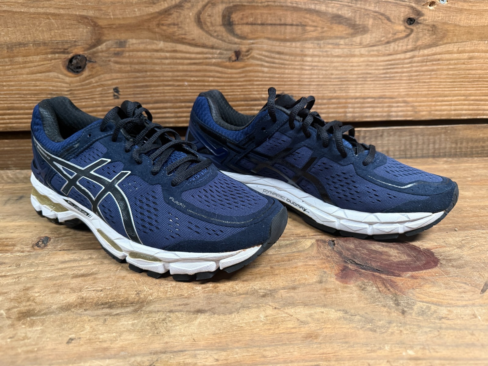 Asics Gel Kayano 22 Men Running Shoes Size 8.5 Mediterranean/Black/Silver NEW thumbnail 6