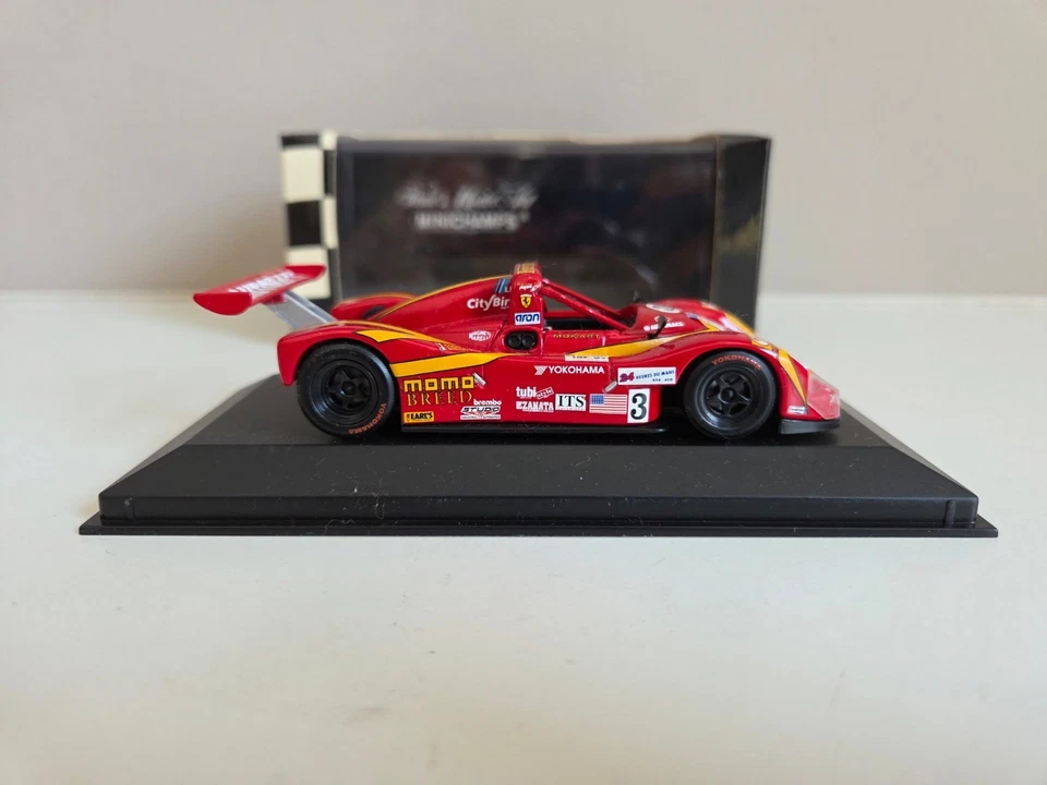 Minichamps 1/43 Ferrari 333SP Papis/Theys/Moretti - Le Mans 1997 - 430977693 - Immagine 3 di 4