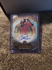 2022 Bowman Inception Colton Cowser Auto SP Gold Foil /50 Baltimore Orioles