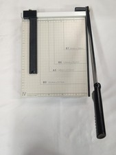 A4 Guillotine Paper Cutter 12" x 10" , Paper Trimmer with Multi Sheet Capacity