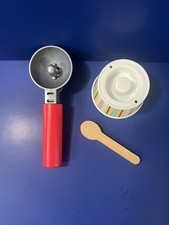 Melissa Doug Scoop Serve Ice Cream Counter REPLACEMENT spoon, bowl, scooper