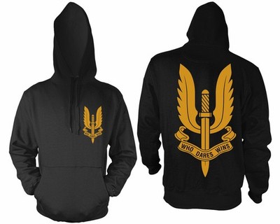 SAS Who Dares Wins -Kapu schwarz , Parachute ,British,special air service