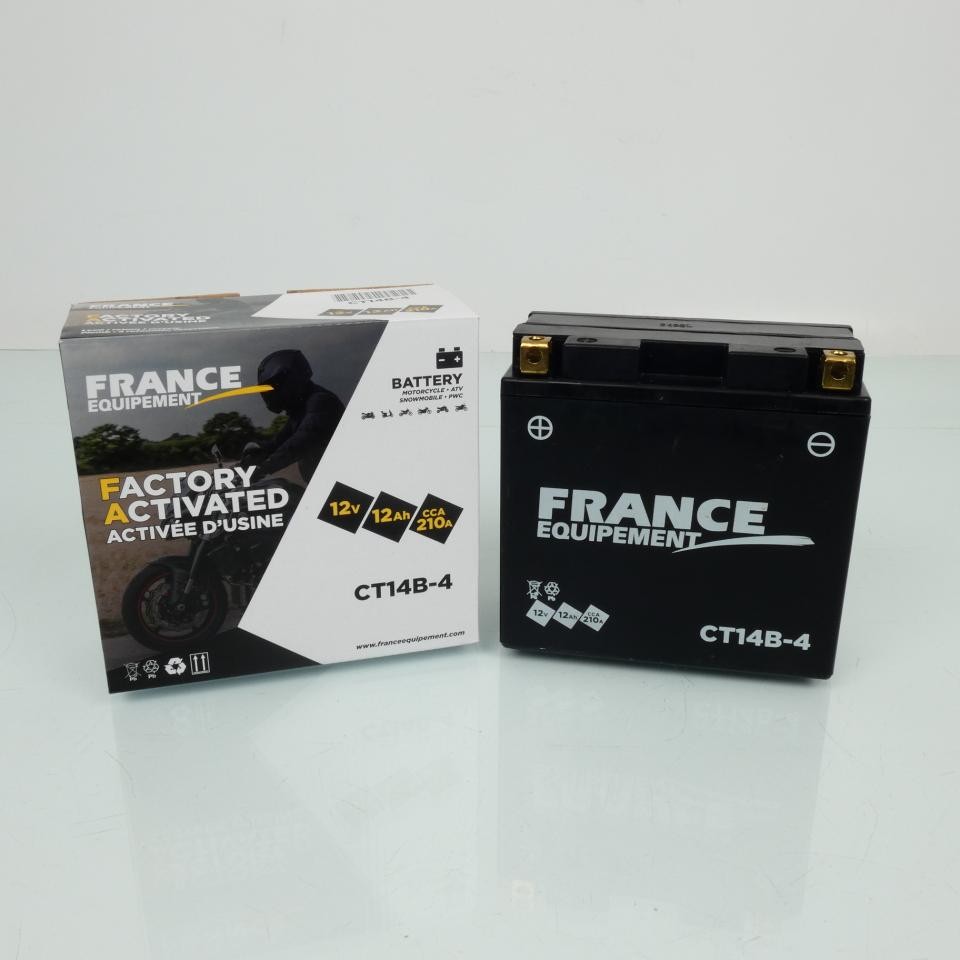 Batterie YT14B-4 12V SLA FE haute performance pour Yamaha MT-01 1700cc