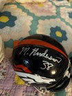 Four Mini Autograph, Helmet Cardinals, Rams Broncos Browns ￼ Read Description ￼ — photo 3