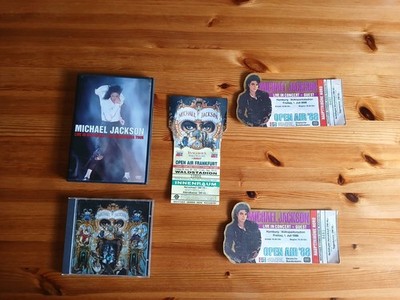 Michael Jackson Tickets 1988 & 1992 + CD & DVD