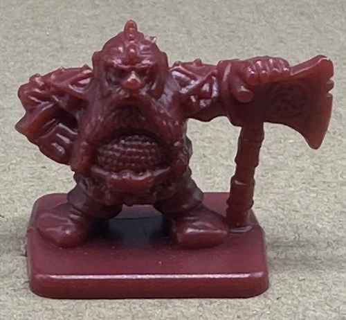 Vintage 1990 HeroQuest Milton Bradley Games Workshop Dwarf Figure Miniature