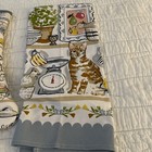 NWT!!  Irish Linen Kitchen Mitt And Dish Towel From Ulster Weavers-Cat Design — photo 3