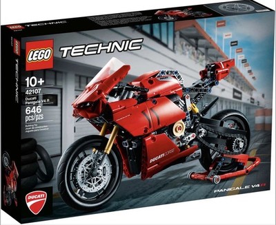 LEGO TECHNIC: Ducati Panigale V4 R (42107)-New/Sealed/Retired