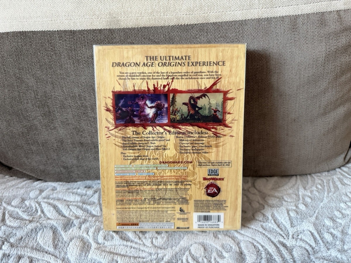 Dragon Age: Origins - Thai Wooden Box Collector's Edition X360 | eBay