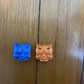 Lego Bionicle Krana Mask blue and orange 