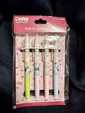 Duffy Friends Wishing Wings Frixion Pen Set 4 Tokyo DisneySea Limited Unused