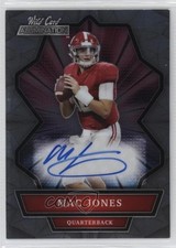 2021 Wild Card Alumination Mac Jones Rookie Auto RC 12ty. rookie card picture