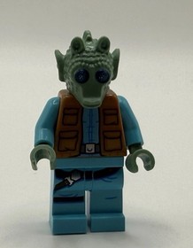 2014 Lego Greedo Minifig Star Wars 75052 75290 Mos Eisley Cantina sw0553