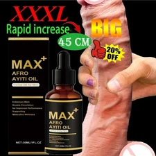 Max+ Afro Ayiti Oil Herbal Oil for Man Enhances Male Boosts Circulation USA