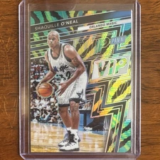 2025 Panini National VIP Gold Shaquille O’Neal Baja Stripe Prizm  #14🔥