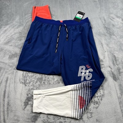 Nike Pants Unisex XL Blue Red White Blue Ribbon Running Club Athletic Stretch