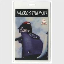 Def Leppard 1992 Adrenalize Concert Tour Stumpus Laminated Backstage Pass