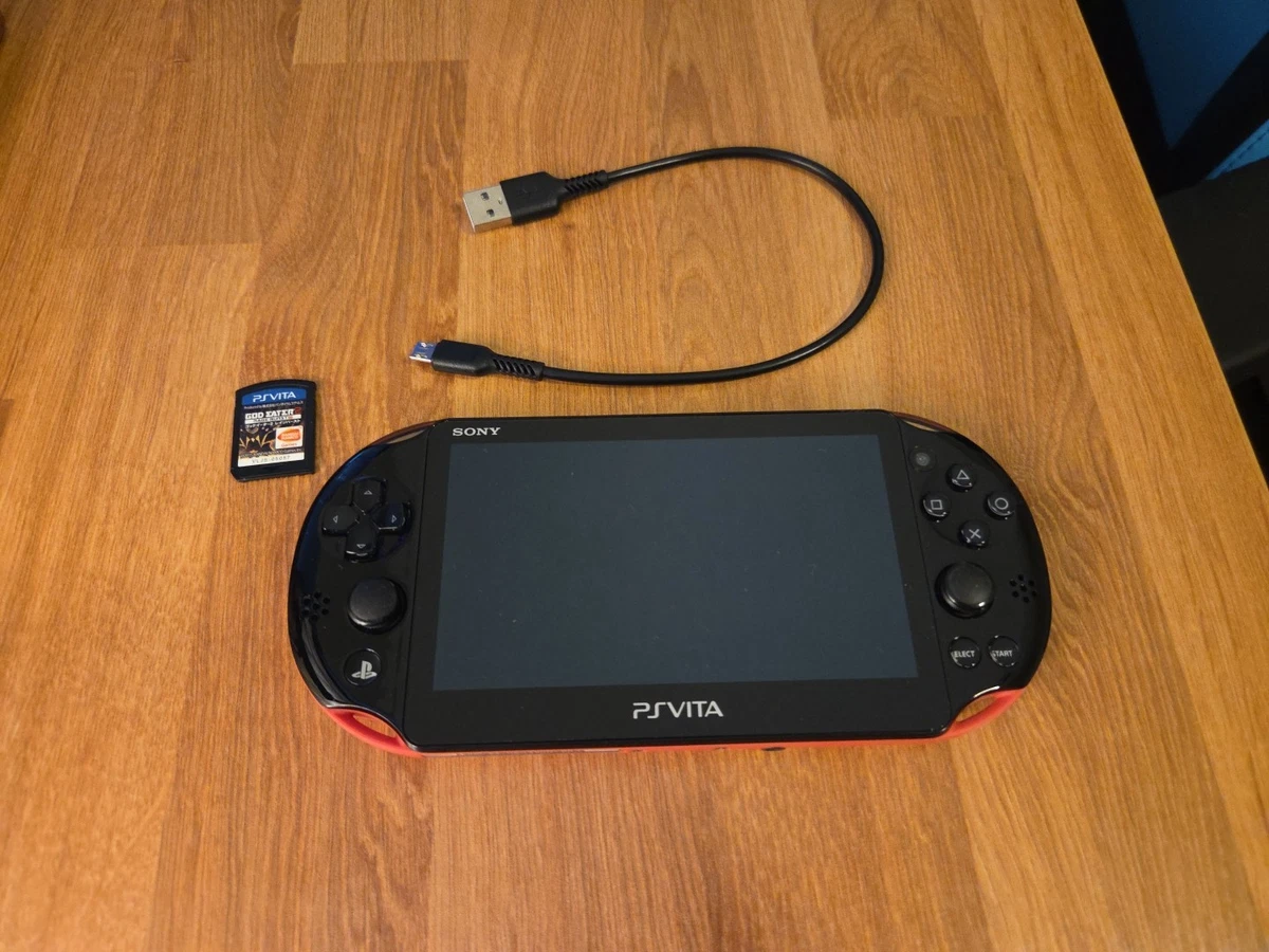 美品SONY PlayStationVITA PCHJ＋32GB Sony PS VITA Play station vita Wi-Fi Light Blue / White PCH