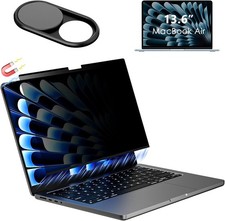 Magnetic Privacy Screen for Macbook Air 13.6  13 Inch 2022-2025 M2, M3, M4 