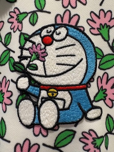 Gucci Doraemon Giacca Zip Maglia Ricamata Taglia M Unisex Rara 8339AK - Foto 4 di 11