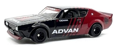 HOT WHEELS NISSAN SKYLINE 2000GT-R LBWK ADVAN CAR CULTURE PREMIUM