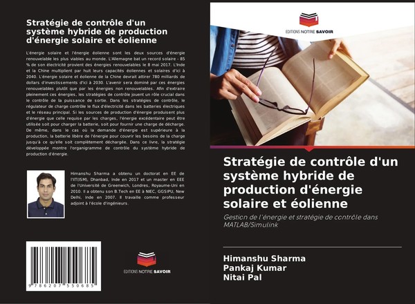 Himanshu Sharma (U. A.) | StratéGie De ContrôLe D'un SystèMe Hybride De...-image
