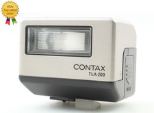 Tested Near MINT Contax TLA200 Silver Shoe Mount Flash For G1 G2 From JAPAN