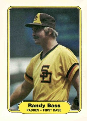 1982 Fleer #566 Randy Bass