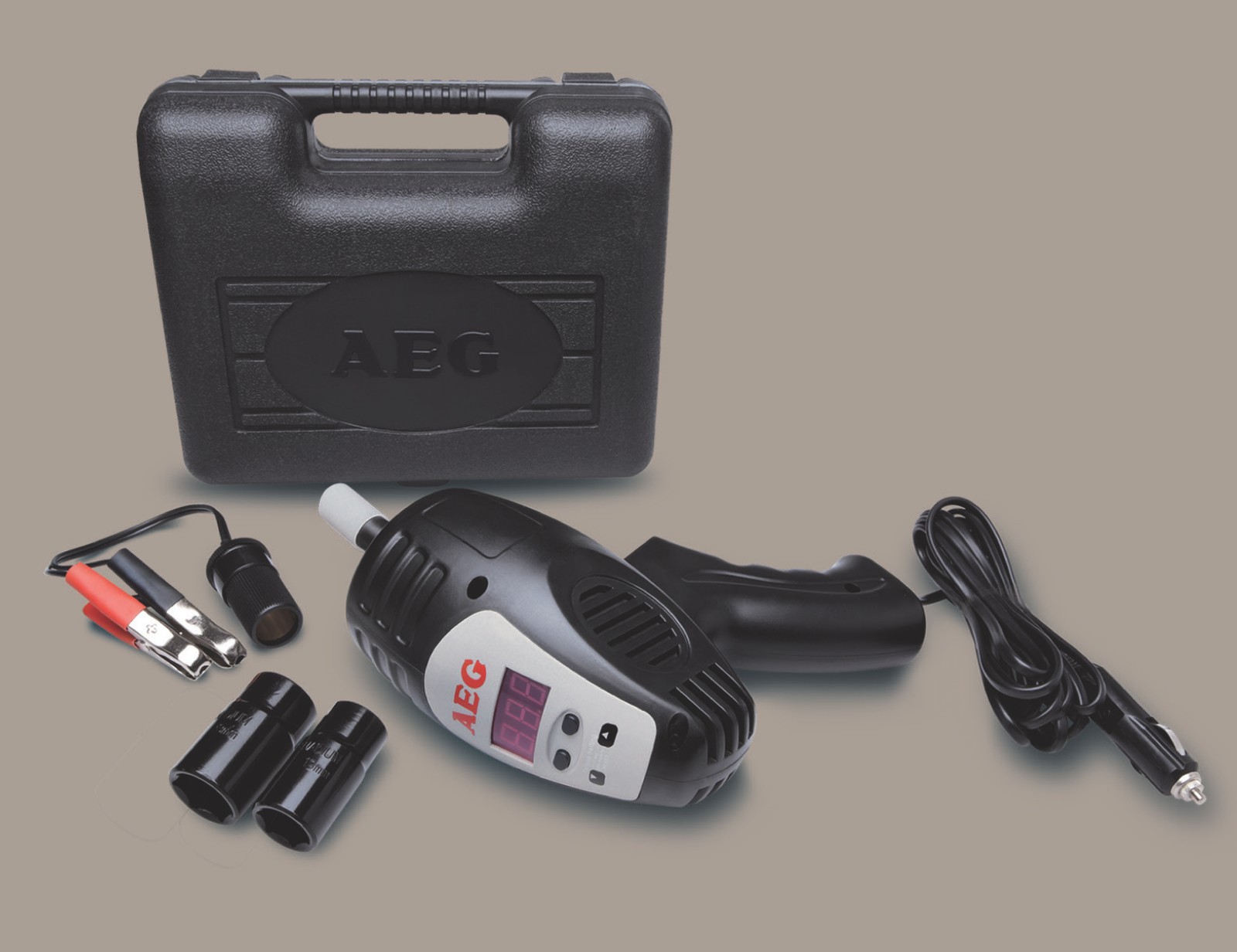 AEG clé à choc démonte-roues pour un changement rapide de vos pneus hiver