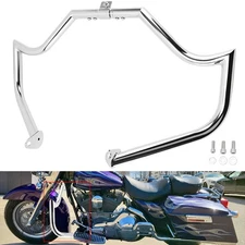 Engine Guard Highway Crash Bar For Harley Touring Road King 1997-2008 Chrome