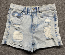 So Mom Short Womens 3 26w High Rise Vintage Stretch Destroyed Cuffed New