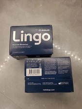 2 Lingo Continuous Glucose Monitor Biosensor CGM & App Made by Abbott - Exp 2026