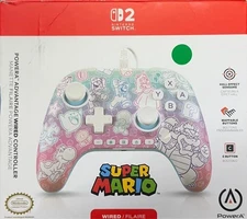 PowerA - Advantage Wired Controller for Nintendo Switch 2 - Mushroom Kingdom