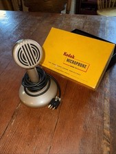 Vintage Kodak Microphone Modern PA-3 For Midas or Sound Projectors 3 Prong USA