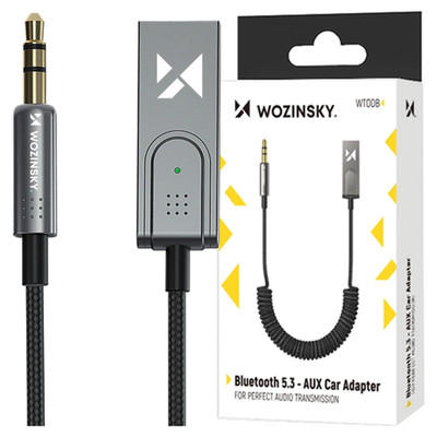 WOZINSKY BLUETOOTH ADAPTER 5.3 AUF AUX-AUDIO-RECEIVER FÜR TV-PC