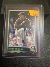 Randy Johnson 2025 Donruss Optic Purple /49 Arizona Diamondbacks
