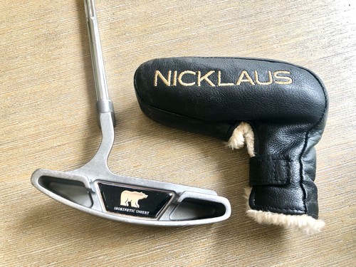 Nicklaus Golden Bear GB-86 Blade Putter Isokinetic Insert RH 35.5” W/ Head Cover