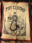 Antique "Pot Cloths" Set Of Six 1800-early 1900's  (B4) — photo 3