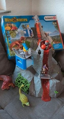 Schleich Große Vulkan Expedition + zusätzliche Saurier (42564) OVP mit Anleitung