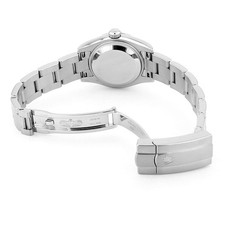 ROLEX Oyster perpetual 176200 black White bar Random Number second hand Women 5