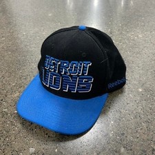 Vintage Reebok Detroit Lions Embroidered SnapBack Hat NFL Cap