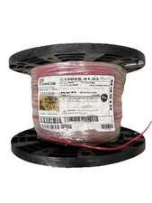 Carol Fire Alarm Cable E1502S.41.03 18 Gauge 1000 Ft. Red General Cable New