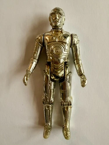 Star Wars Vintage Kenner 1977 C-3PO Action Figure (joints are loose)