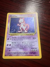 Mewtwo 010/102 Base Set (Shadowless) Holo for sale online | eBay