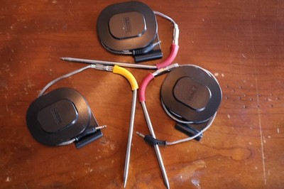 SET 3 Weber ~ IGRILL Thermometer Pro Meat Probe 7211 Great Condition