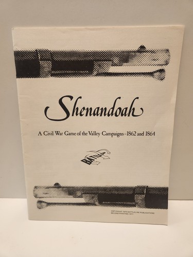 Shenandoah Guerra Civile Gioco della Valle Campagna Battleline 1975 VEDI DESCRIZIONE - Foto 12 di 16