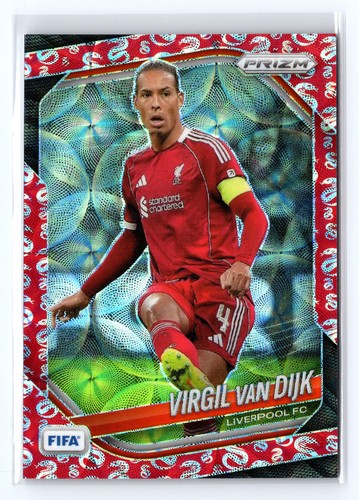 2025-26 Panini Prizm FIFA #103 Virgil van Dijk Choice Snake Year Prizms #/48